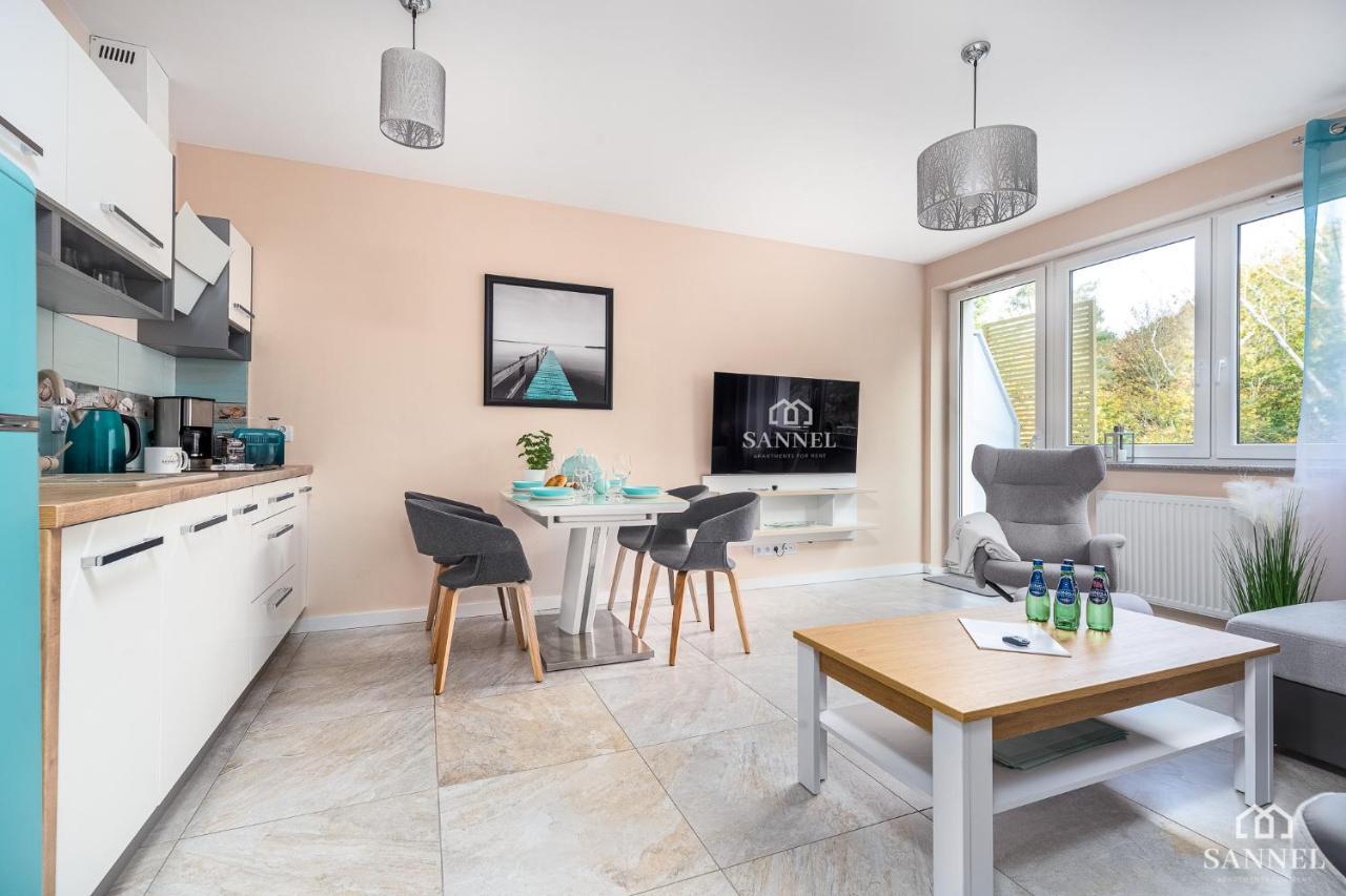 Apartament Lazure Przy Lesie-Sloneczne Tarasy Dziwnowek-Sannel Apartments For Rent Exterior foto